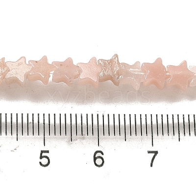 Natural Pink Opal Beads Strands G-G085-B36-02-1