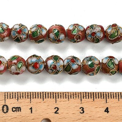 Handmade Cloisonne Beads CLB-O001-M10-05-1