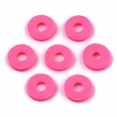Handmade Polymer Clay Beads X-CLAY-Q251-6.0mm-31-1