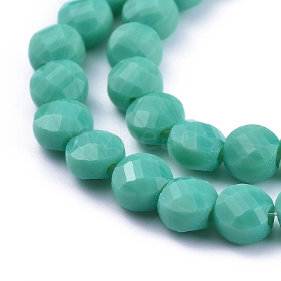 Glass Beads Strands EGLA-J149-B07-1
