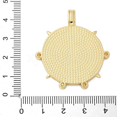 Brass Pendants KK-P293-30B-G-1