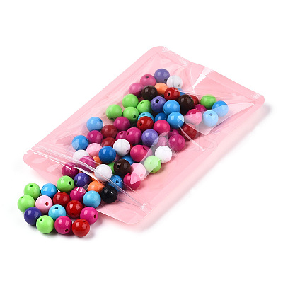Macaron Color Plastic Yin-yang Resealable Bags OPP-N001-01C-02-1