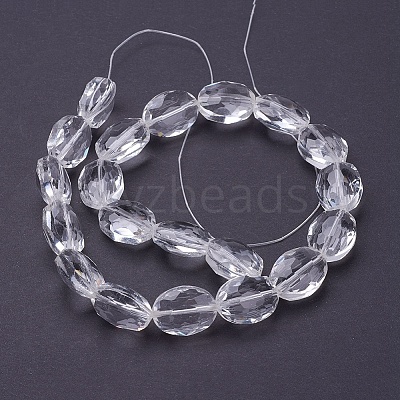 Glass Bead Strands GLAA-S003-16x13mm-14-1