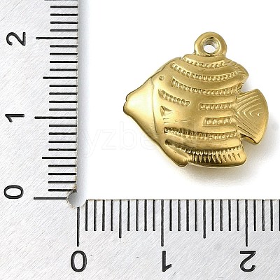 Ion Plating(IP) 304 Stainless Steel Pendants STAS-I310-11G-1