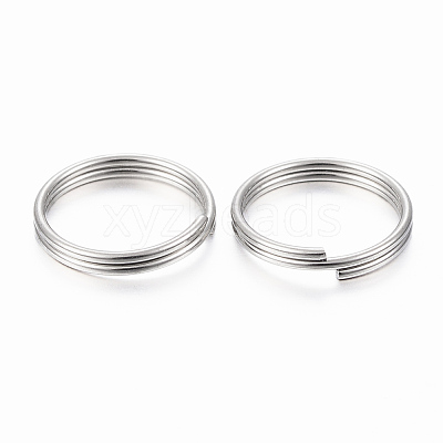 Tarnish Resistant 304 Stainless Steel Split Rings STAS-H413-05P-D-1