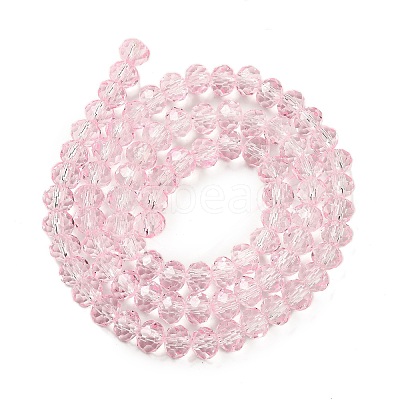 Transparent Baking Paint Glass Beads X1-DGLA-A034-T6mm-D04-1