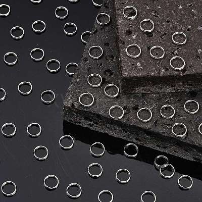 Tarnish Resistant 304 Stainless Steel Split Rings STAS-M216-09-1