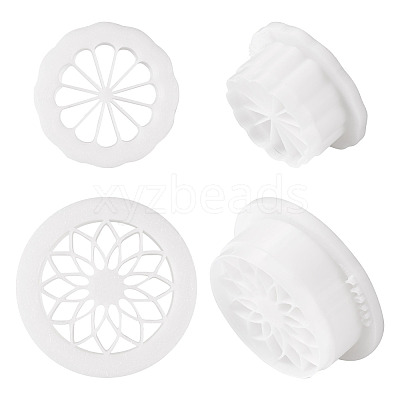2Pcs Plastic Molds DIY-TA0001-09A-1
