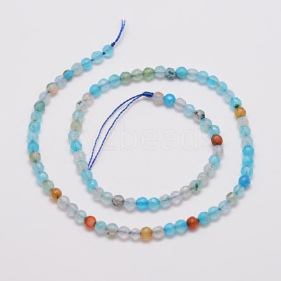Natural Agate Bead Strands X-G-G882-4mm-C02-1-1