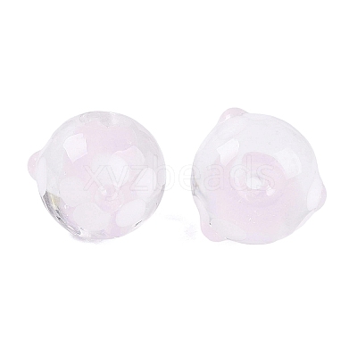 Handmade Bumpy Lampwork Beads LAMP-N042-21A-05-1