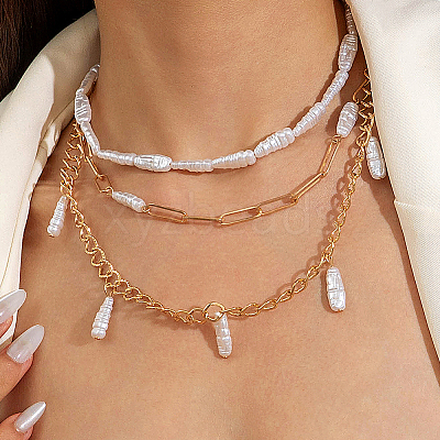 1 Strand Natural Cultured Freshwater Pearl Beads Strands PEAR-PA0001-14-1