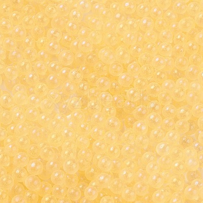 Luminous Transparent Glass Seed Round Beads GLAA-F124-D10-A-1