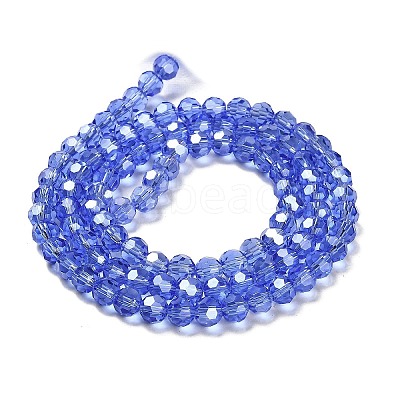 Transparent Glass Beads LS-EGLA-A035-T6mm-B14-1