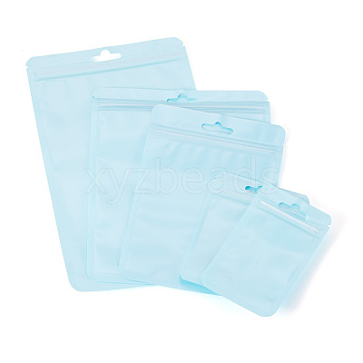 50Pcs 5 Styles Macaron Color Plastic Yin-yang Resealable Bags OPP-TADJ0001-03A-1