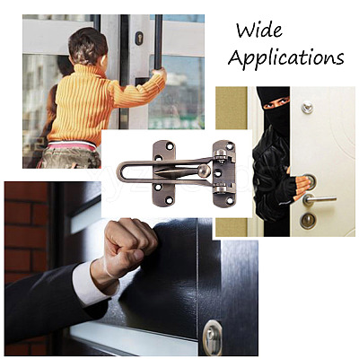 Zinc Alloy Swing Bar Door Lock LS-SW-TAC0002-01B-1