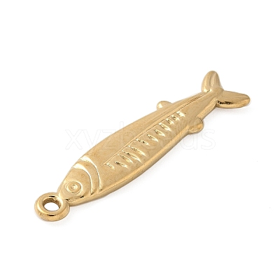 304 Stainless Steel Sardine Fish Pendants X-STAS-S186-05C-G-1