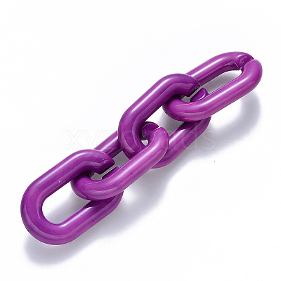 Opaque Acrylic Linking Rings OACR-S036-006A-G04-1