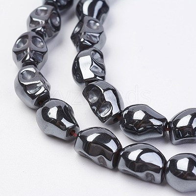 Non-magnetic Synthetic Hematite Beads Strands G-F396-14-1