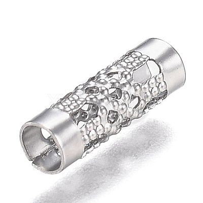 Tarnish Resistant 304 Stainless Steel Tube Beads STAS-I166-22P-1