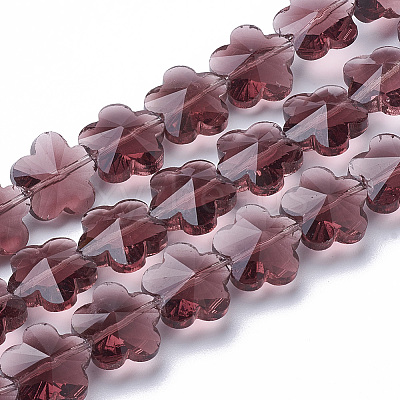 Transparent Glass Beads GLAA-Q066-10mm-C03-1