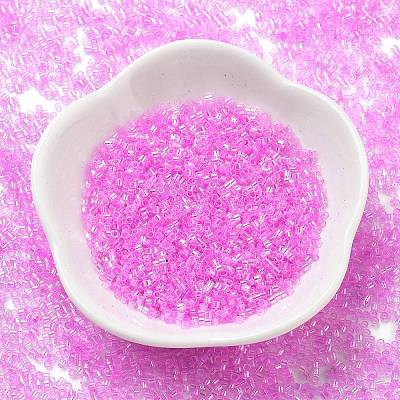 Transparent Colours Glass Seed Beads SEED-H003-01M-1