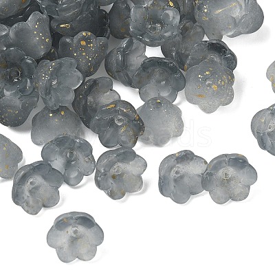 Frosted Glass Bead Cap FGLA-C001-01I-1