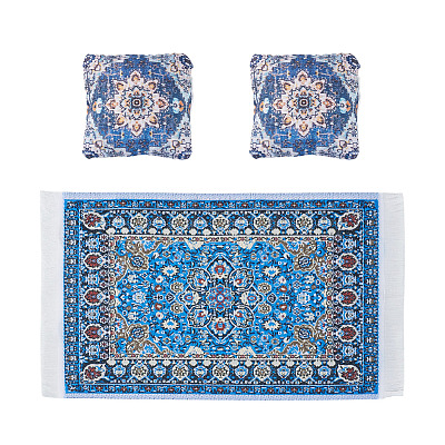Turkish Style Mini Nylon Carpets AJEW-TA0003-66A-1