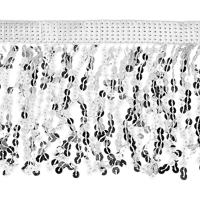 PET Tassel Trim DIY-WH0504-322B-1