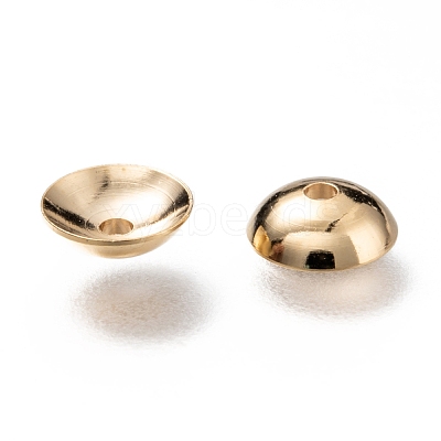 Brass Beads Caps KK-H759-37A-G-1