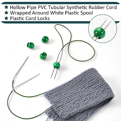 Hollow Pipe PVC Tubular Synthetic Rubber Cord RCOR-NB0001-01K-1