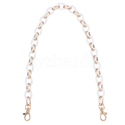 Teardrop Resin Bag Links Straps PURS-WH0001-05B-1