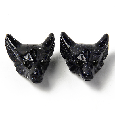 Synthetic Blue Goldstone Pendants G-R478-06A-08-1