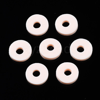 Handmade Polymer Clay Beads CLAY-R067-4.0mm-B48-1