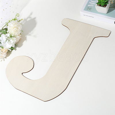 Letter Unfinished MDF Sheets WOOD-WH20012-008J-1