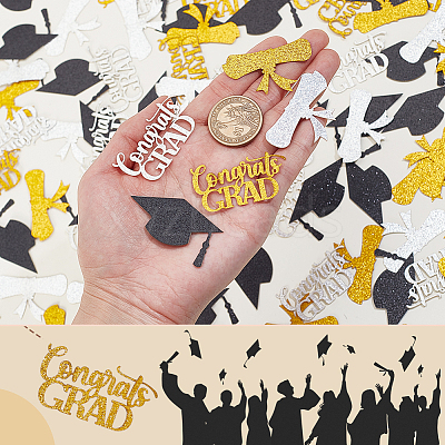 200Pcs Paper Confetti AJEW-GA0008-68-1