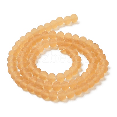 Transparent Glass Beads Strands EGLA-A034-T2mm-MD23-1