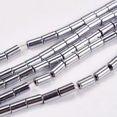Electroplate Non-magnetic Synthetic Hematite Beads Strands G-J162-C-05-1