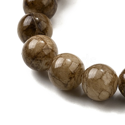 Natural Striped Stone Beads Strands G-D315-A01-03-10mm-1