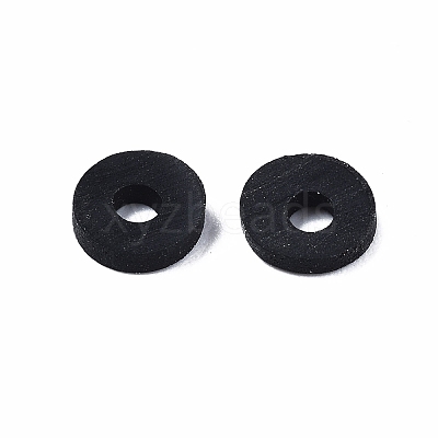 Handmade Polymer Clay Beads Strands CLAY-R089-6mm-T02B-33-1
