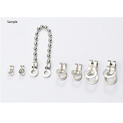 Tarnish Resistant 304 Stainless Steel Ball Chain Connectors LS-STAS-R089-04-1