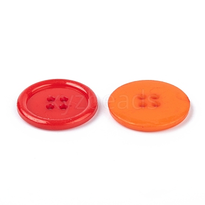 Acrylic Sewing Buttons BUTT-E076-D-M-1