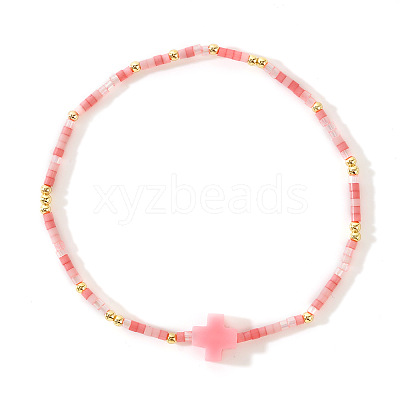 Bohemian Style Glass Seed Beads Stretch Bracelets LD4628-5-1