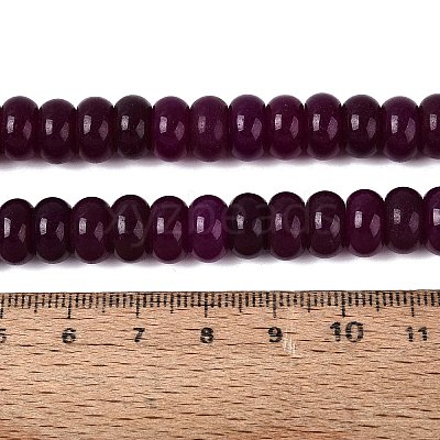 Natural White Jade Beads Strands G-Q613-01F-23-1