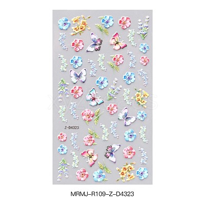 5D Watermark Slider Gel Nail Art MRMJ-R109-Z-D4323-1