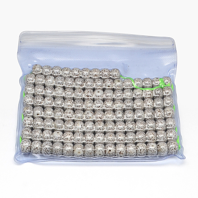 Undyed & Natural Moon and Star Xingyue Bodhi Bead Strands WOOD-R257-6x8-01-1