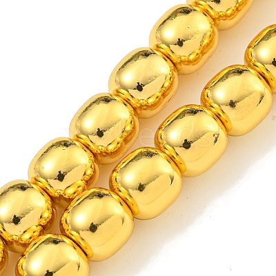Electroplated Synthetic Non-magnetic Hematite Beads Strands G-C136-C01-03-1