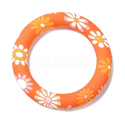 Food Grade Eco-Friendly Silicone Pendants SIL-M001-01F-1