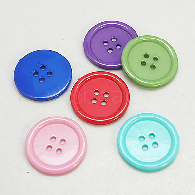 Resin Buttons RESI-D030-30mm-M-1