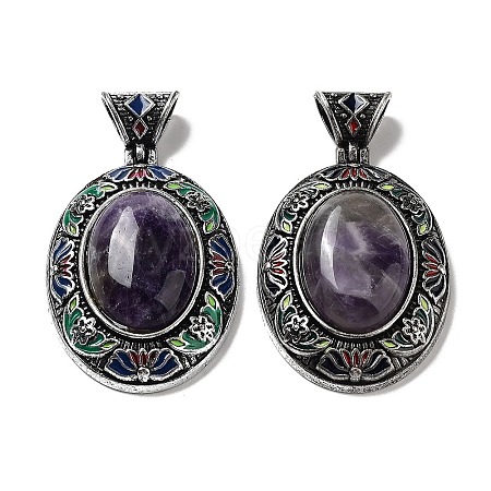 Natural Amethyst Pendants FIND-A041-01AS-05-1
