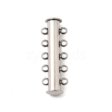304 Stainless Steel Slide Lock Clasps STAS-F350-05D-P-1
